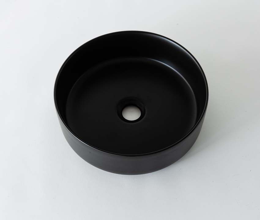Vasque à poser Gale noir mat 36cm