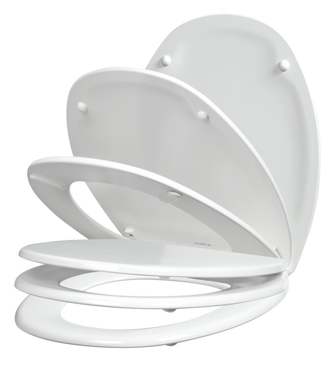 Siège de toilette Serenity soft-close blanc