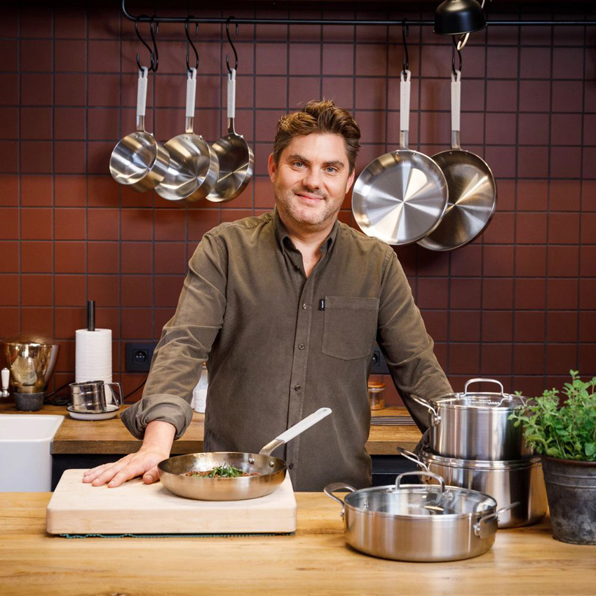 Casserole avec couvercle Dagelijkse Kost Proline Ø20cm sans PFAS