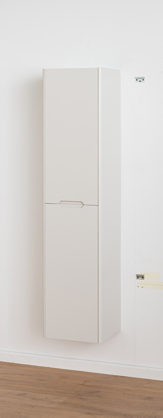 Armoire colonne Billie beige suspendue 170x40x35cm