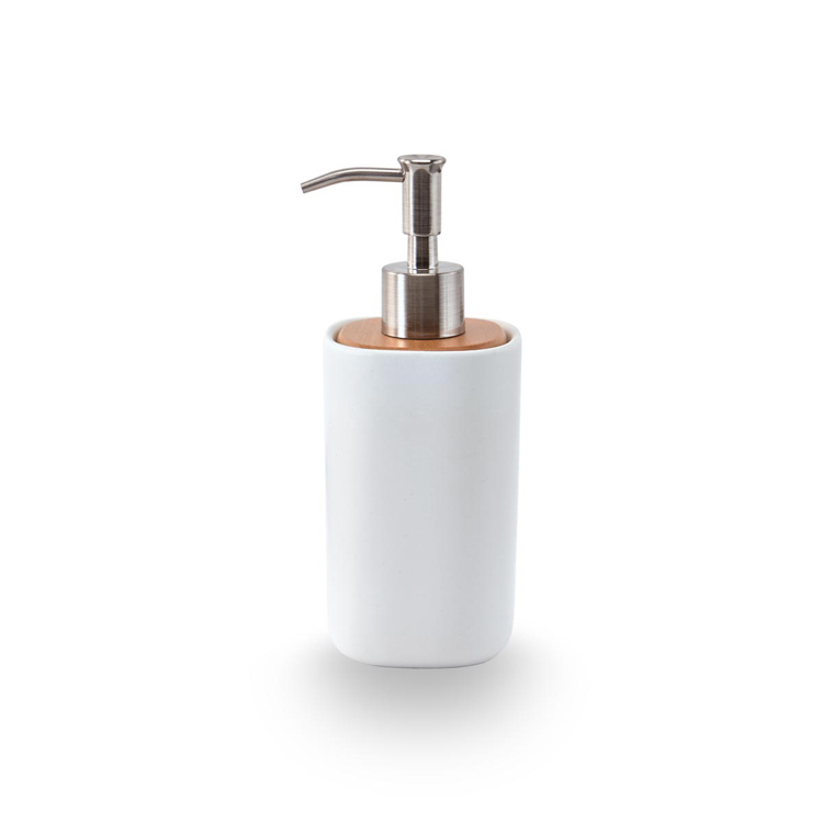 Distibuteur de savon Aquanova Oscar blanc