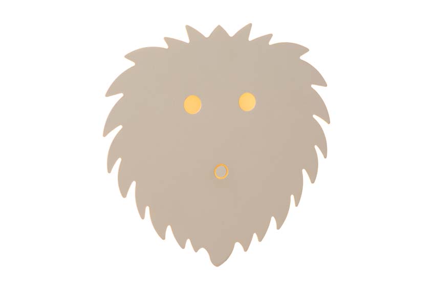 Applique chambre denfant - beige - dimmable - LED 1x7W - 2600K/2700K