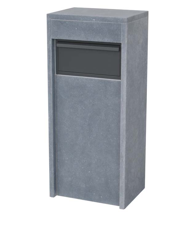 Pakketbrievenbus BB+metaal Fleron 34x46x102cm