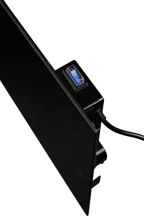 Panneau infrarouge Elidi avec porte-serviettes Panneau infrarouge Elidi avec porte-serviettes