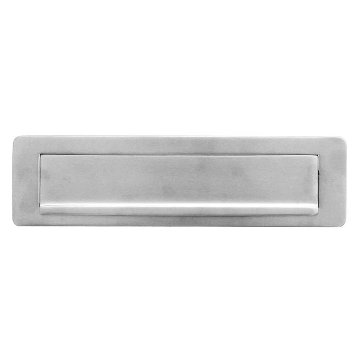Brievenbusklep inox look
