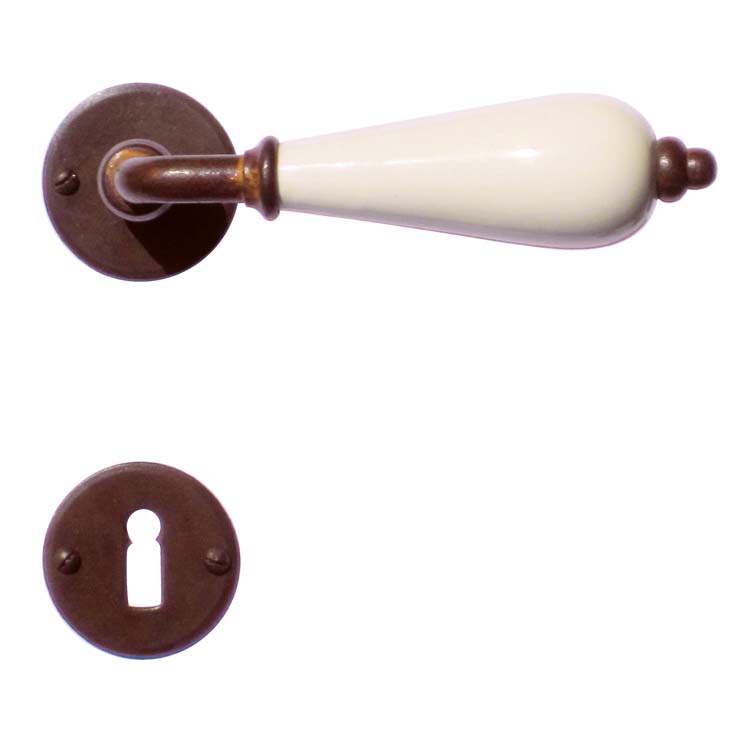Deurkruk pro pure reggio rond baardrozet