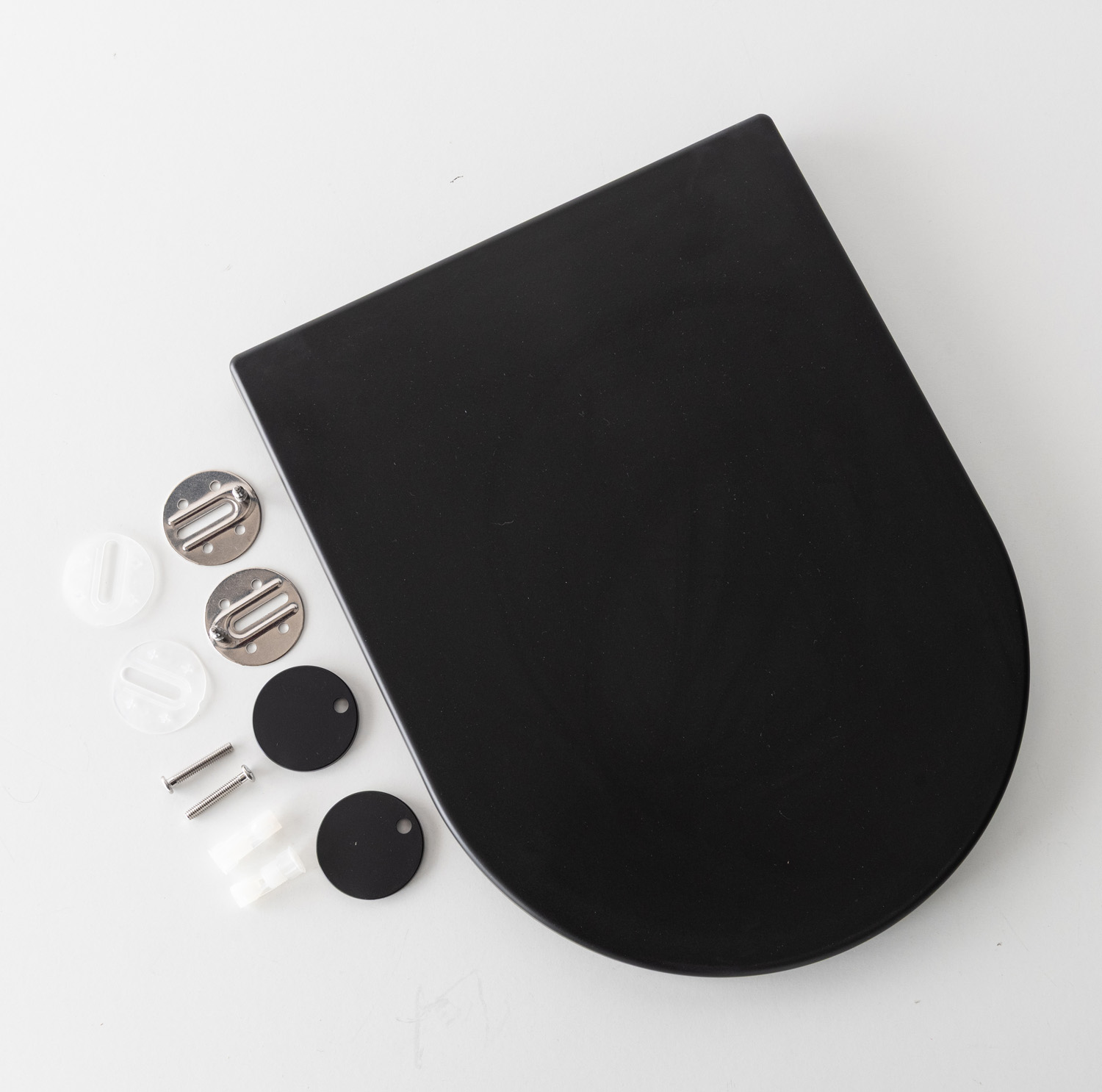 Abattant WC Linus softclose noir mat