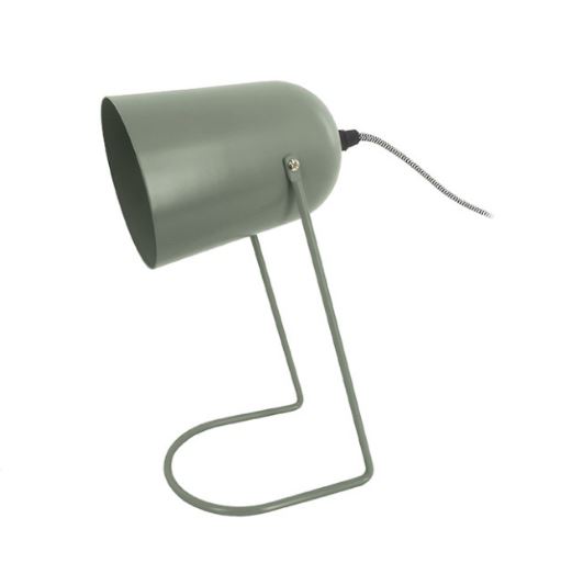 Lampe de table vert olive E14