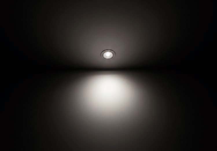 Inbouwspot - wit - Ø8,5xH5,5cm - dimbaar - LED - 3x5,5W - 2700K