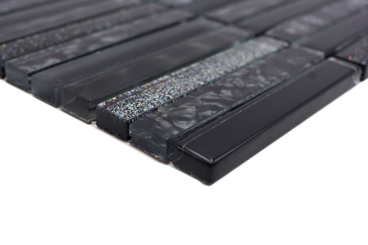 Mozaïek Crystal Night glanzend 29,8x30,4cm
