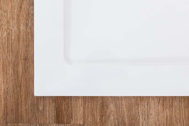 Receveur de douche Andy SMC blanc mat 90x90cm