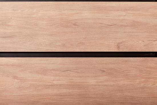 Badkamermeubel Molly houtlook hangend met enkele wastafel mat wit 90cm
