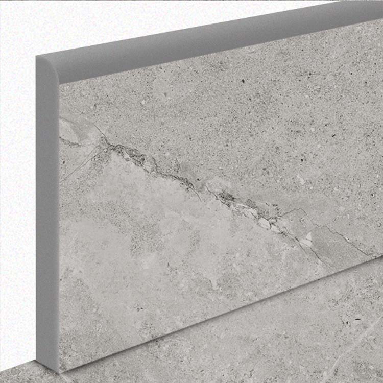 Plint Forte di marmi blinkend grijs 7x60cm