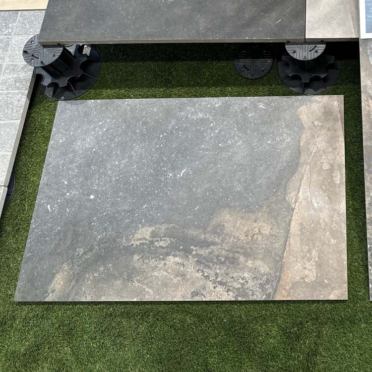 Terrastegel Arenal zwart rt 60 x 90 x 2 cm