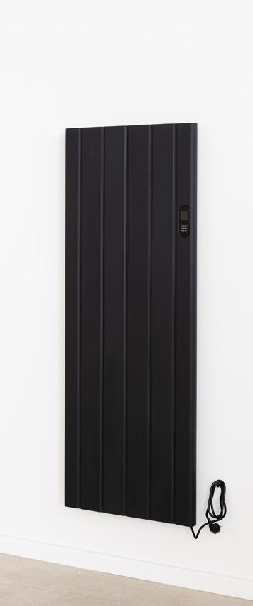 Radiateur design électrique Daisy simple 160x61cm anthracite 2000Watt
