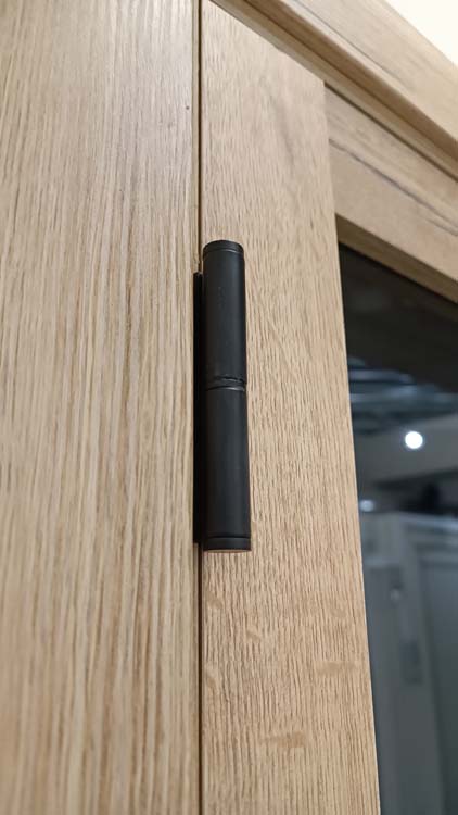 Bloc-porte pro steel look RW Oak 3R fume 73x201.5cm Gauche