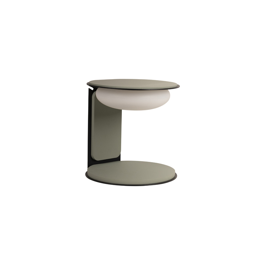 Lampe de table - Ø20cm - LED dimmable - 1x9W 3000K - Vert