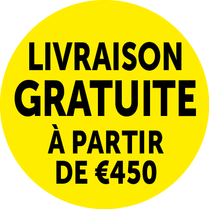 Transport gratuit à partir de € 450