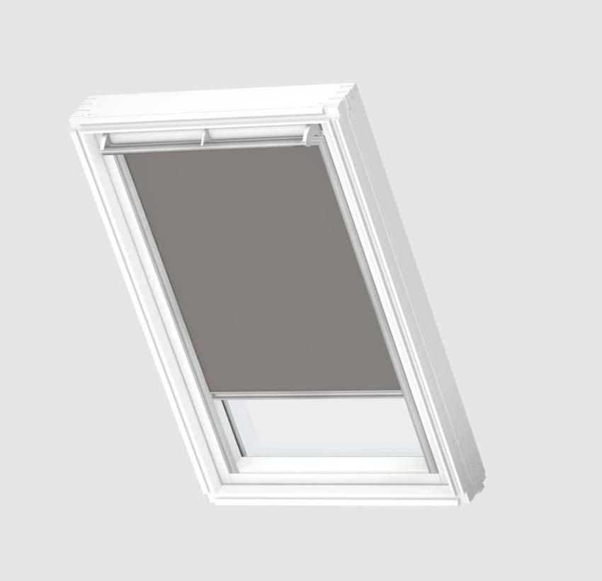 Store enrouleur Velux occultant à commande manuelle gris PK04 0705S