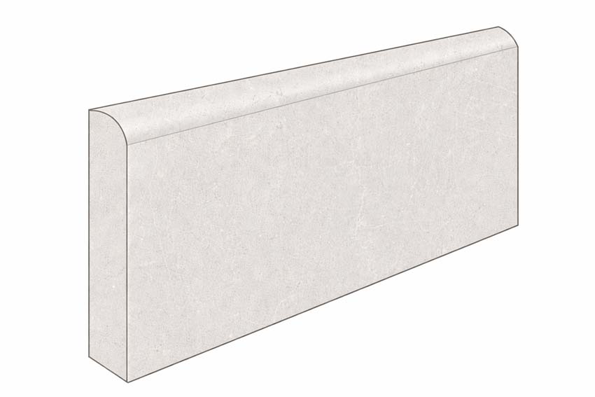 Plint Bergamo gris clair 7x120cm