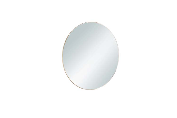 Miroir rond doré Ø50cm