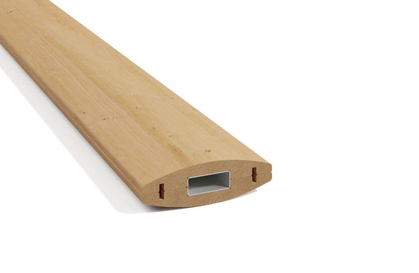 Roomdivider Line up Separo Maestro brun clair 12x277x3,6cm