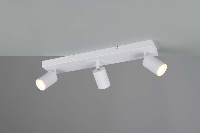 Spot en saillie - Blanc - 50x9x14,5cm - Dimmable - GU10 - 3x10W