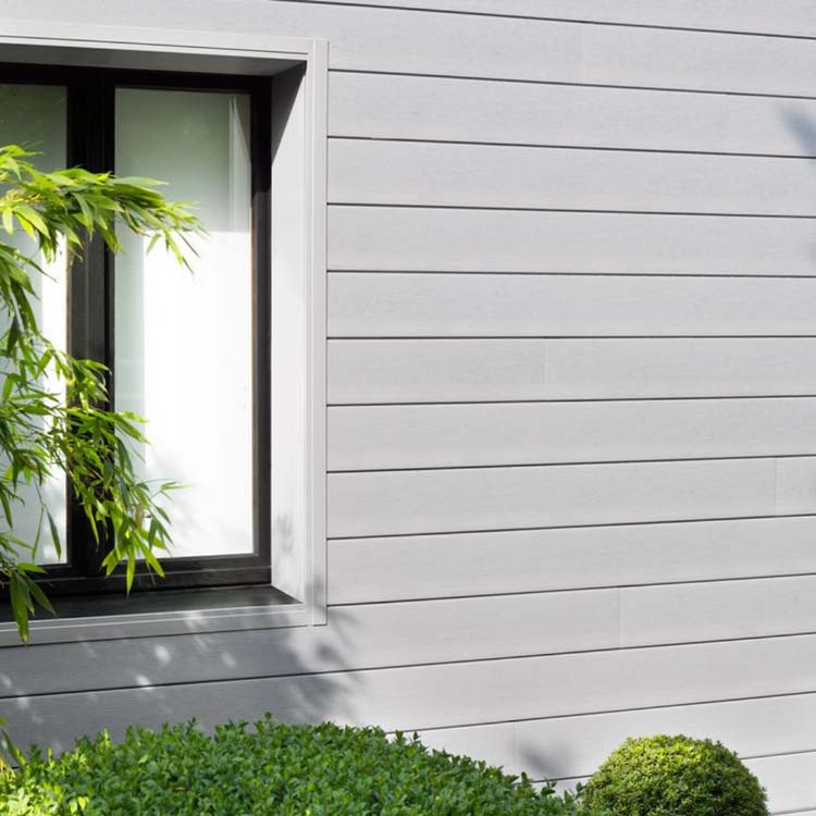 Gevelbekleding pvc Dumaclin grijs