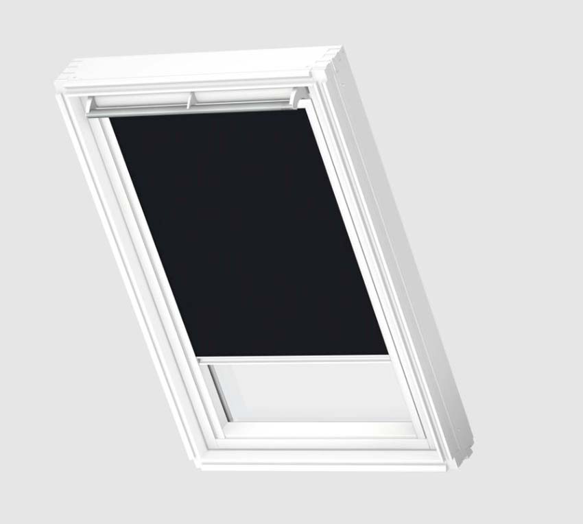 Store enrouleur Velux occultant à commande manuelle noir PK04 3009SWL