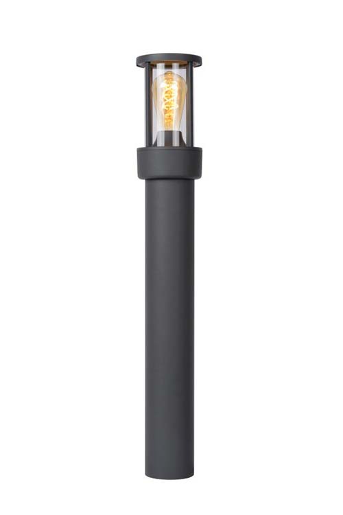 Lucide LORI - Sokkellamp Buiten - 1xE27 - IP44 - Antraciet