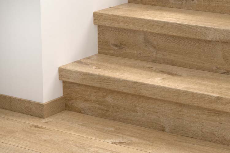 Couvre-marche Quick-step vinyle Medium planl Chêne coton naturel
