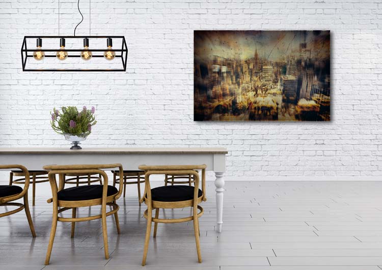 Hanglamp - zwart - 161cm - 4xE27 - 60W