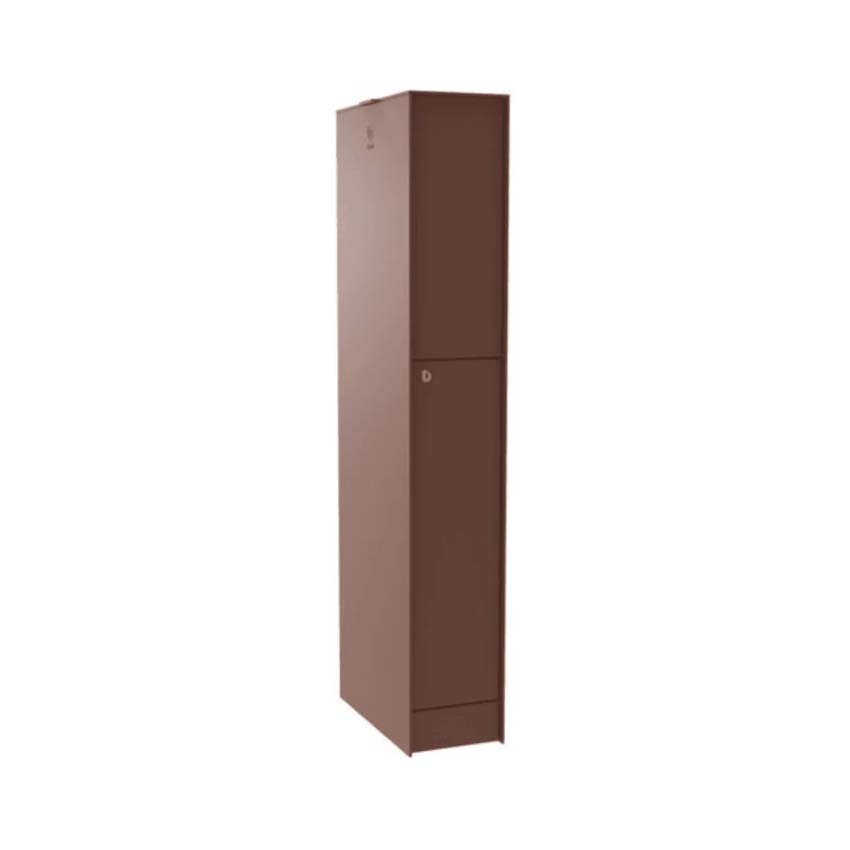 Boîte à colis ONZO (eSafe) Fenix aspect acier corten medium top