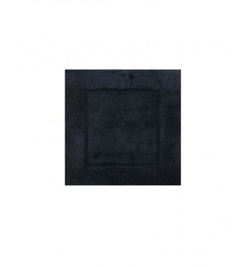 Badmat Cosibel katoen zwart 60x60cm