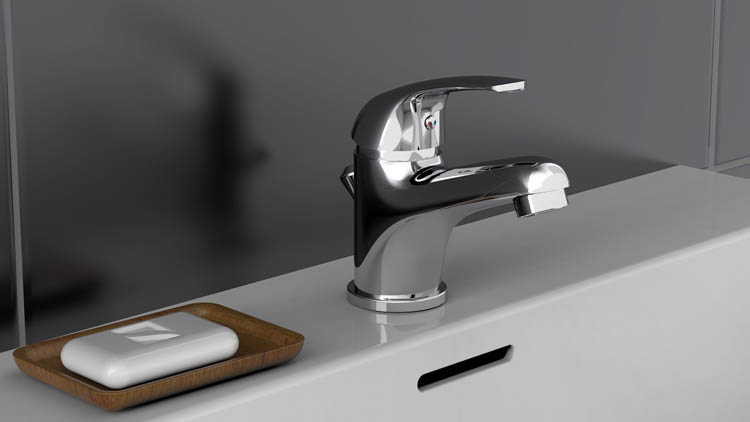 Robinet de lavabo Annette 12,15cm chrome Robinet de lavabo Annette 12,15cm chrome