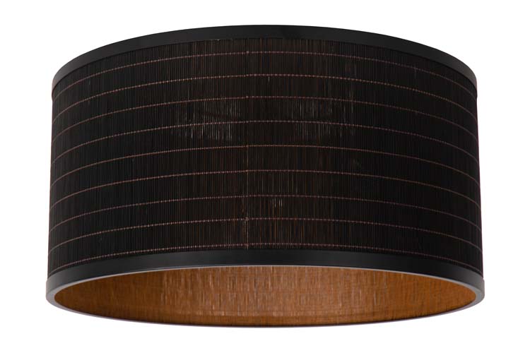 Lucide TAGALOG - Plafonnier - Ø 40 cm - 1xE27 - Noir