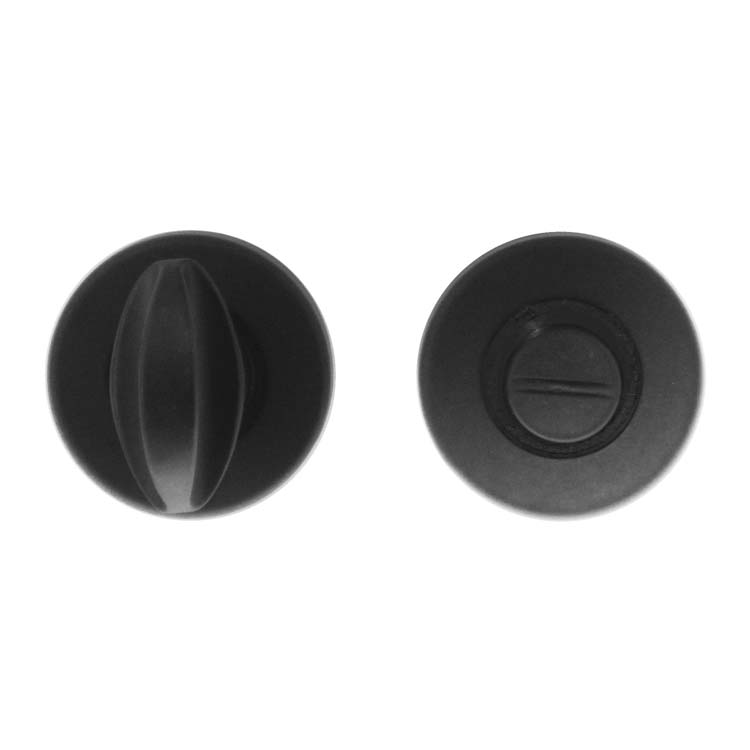 WC garnituur pro rond klik rozet 45mm zwart