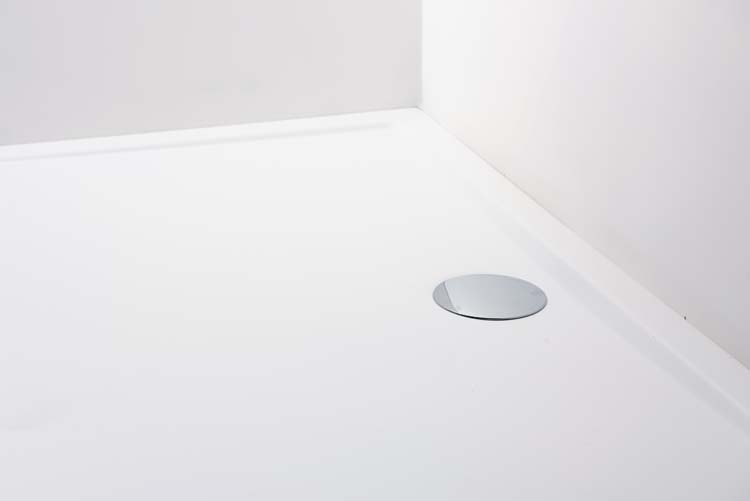 Douchebak Horst acryl mat wit 140x90cm