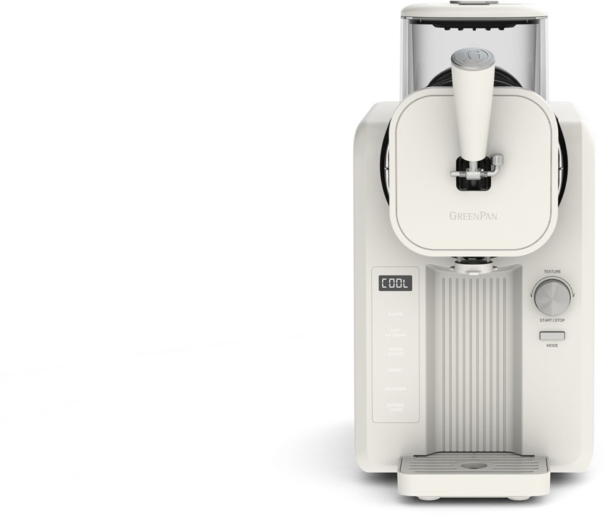 Machine à glace GreenPan Frost auto-réfrigérante crème 1,8L