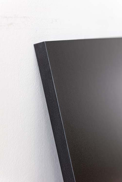 Zijwand voor keukeneiland Plenti zwart 87,5x88cm