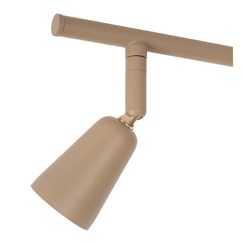 Spot de plafond - Taupe - 36x17,5x14cm - 2xGU10