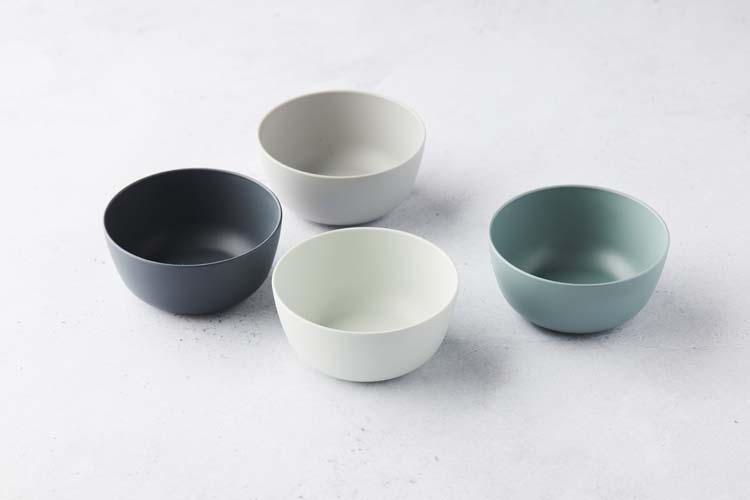 Kom Point-Virgule donkergrijs D10cm h4.6cm
