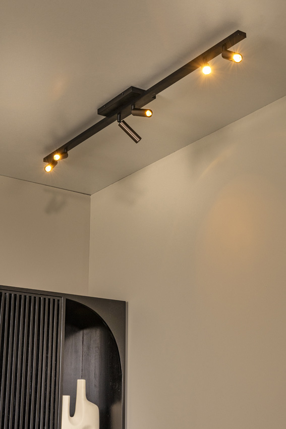 Spot de plafond - 118,4x10x15,7cm - G9 - 6x3,8W - Café