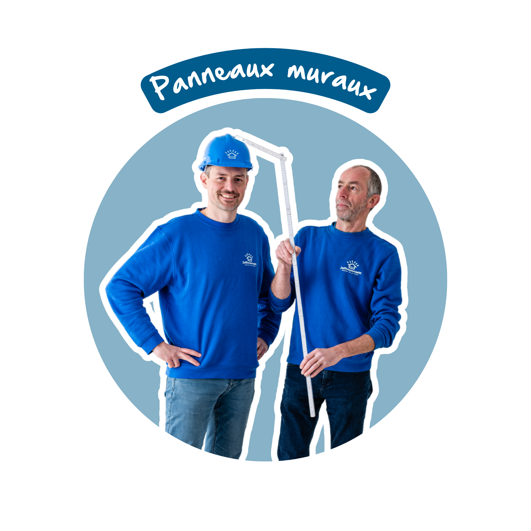 Panneaux mureaux Zelfbouwmarkt Academy