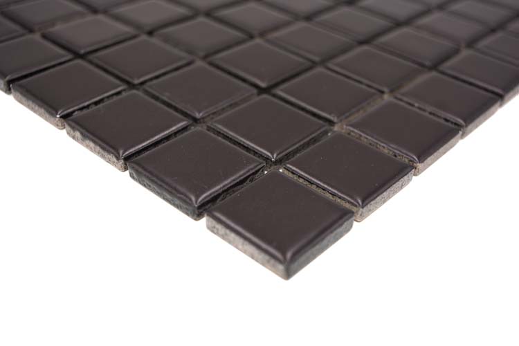 Mosaïque Classic noir mat 32,6x30cm