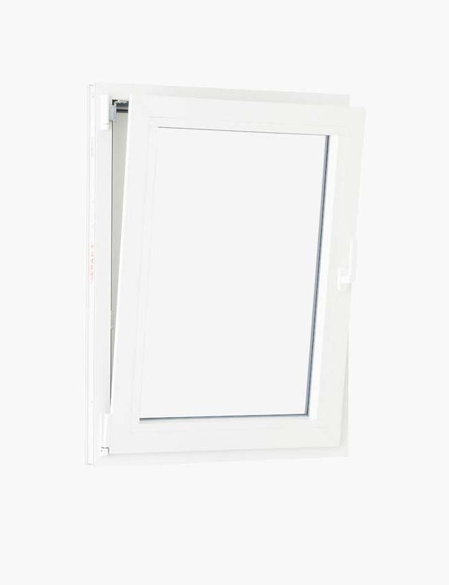 1-VL draaikiepraam pvc Deceuninck Elegant Inf wit/wit B1000xH1200 mm L 1-VL draaikiepraam pvc Deceuninck Elegant Inf wit/wit B1000xH1200 mm L