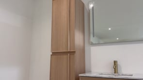 Kolomkast Felix eik 400 x 350 x 1700 mm