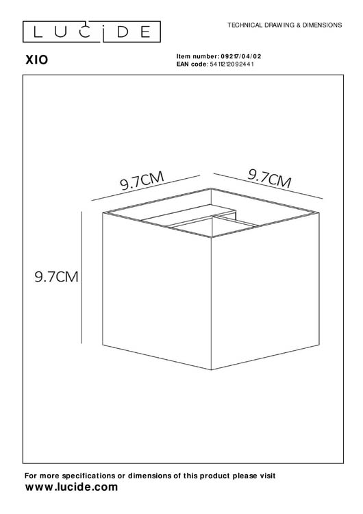 Applique murale - or/laiton - dimmable - G9 - 4W - 2700K