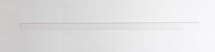 Keukenkast Plenti plint 280cm met retour wit