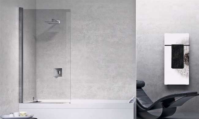 Badwand Novellini Young 2.0 chroom links 120x150cm